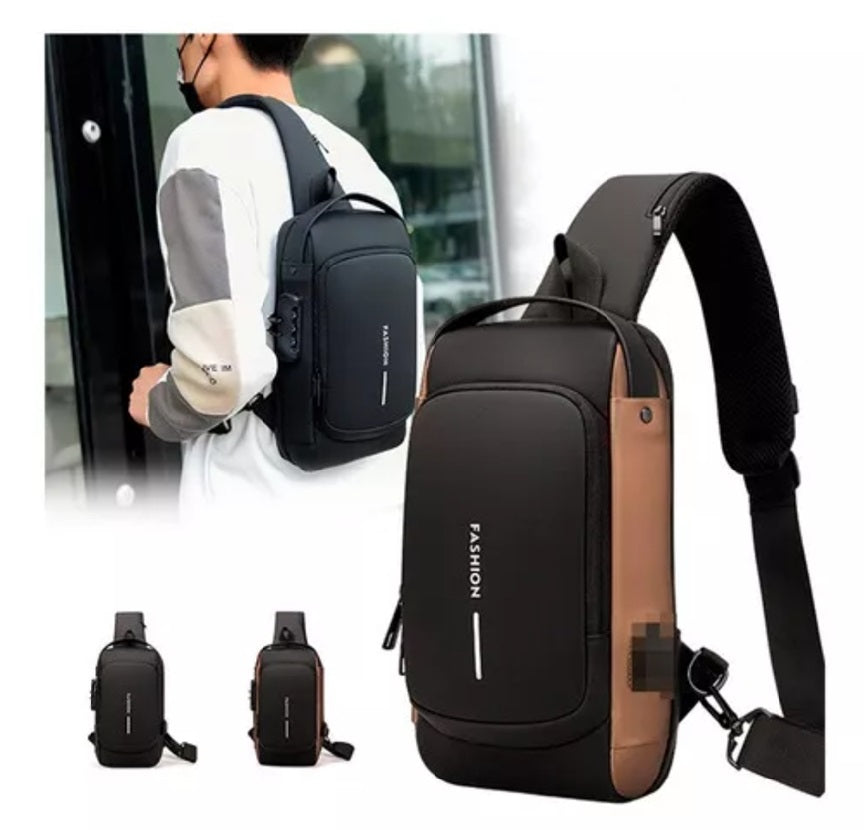 Mochila Cruzada con Clave