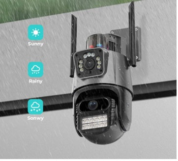 Camara doble lente con alarma